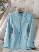 Carregar imagem no visualizador da galeria, Women&#39;s Casual Long Sleeve Suit Jacket
