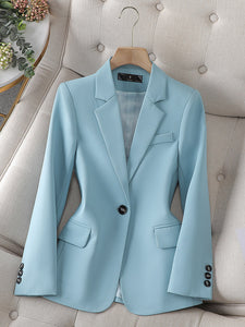 Women's Casual Long Sleeve Suit Jacket